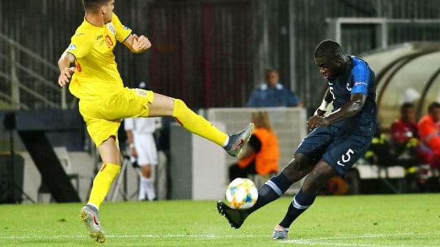 Der Franzose Dayot Upamecano bei der U21-EM in Aktion.