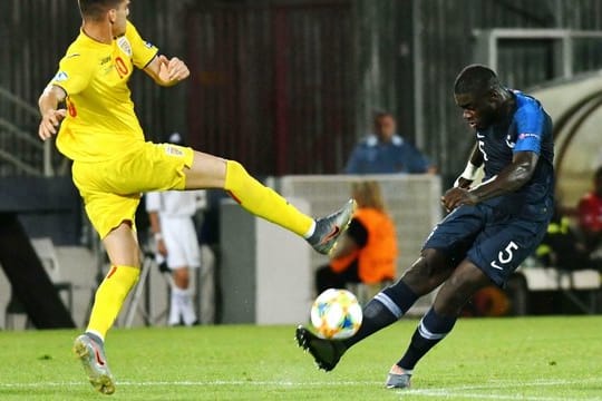 Der Franzose Dayot Upamecano bei der U21-EM in Aktion.