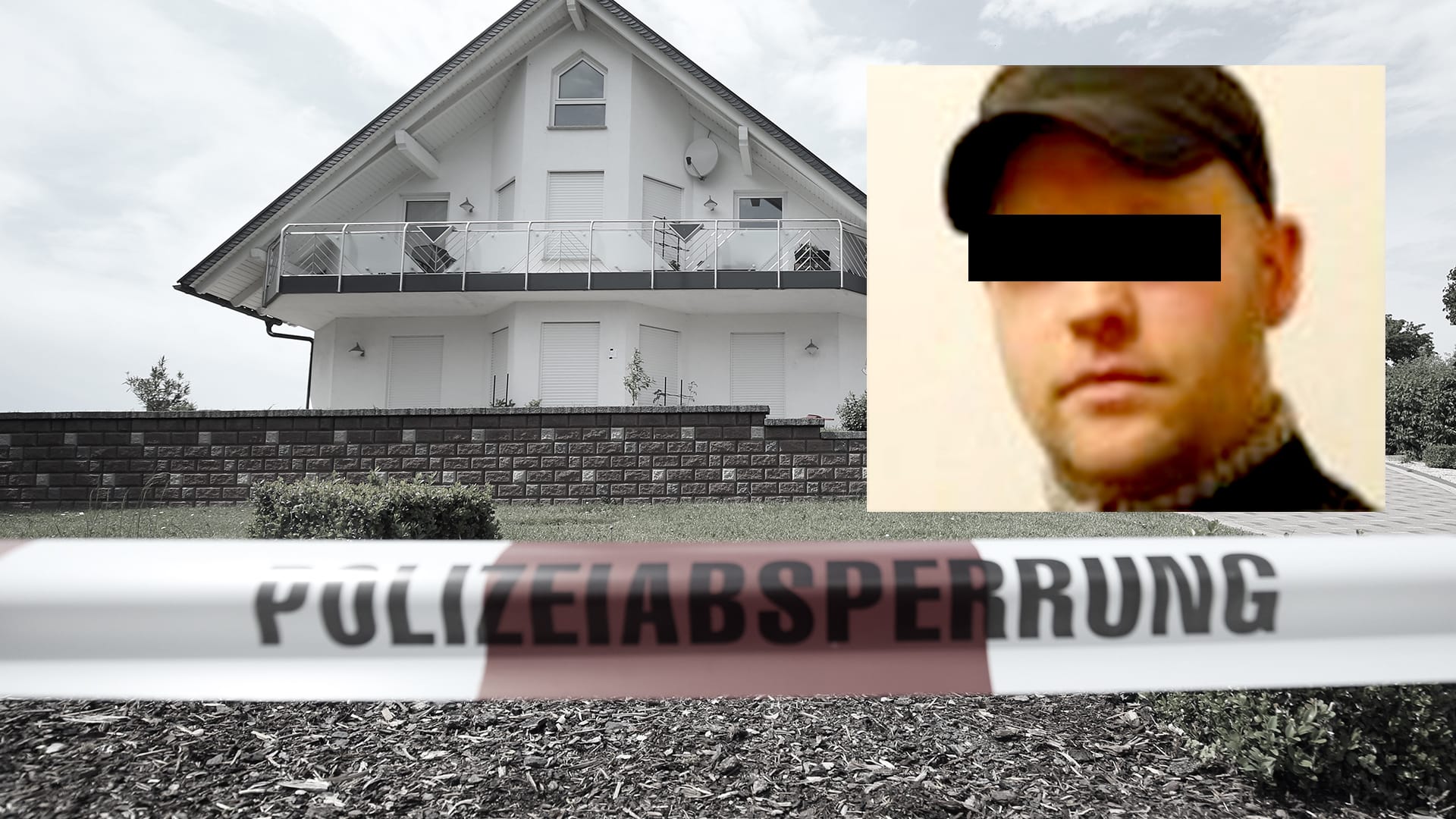 Stephan E. und das Haus von Walter Lübcke: E. hat den Mord an Lübcke inzwischen gestanden.