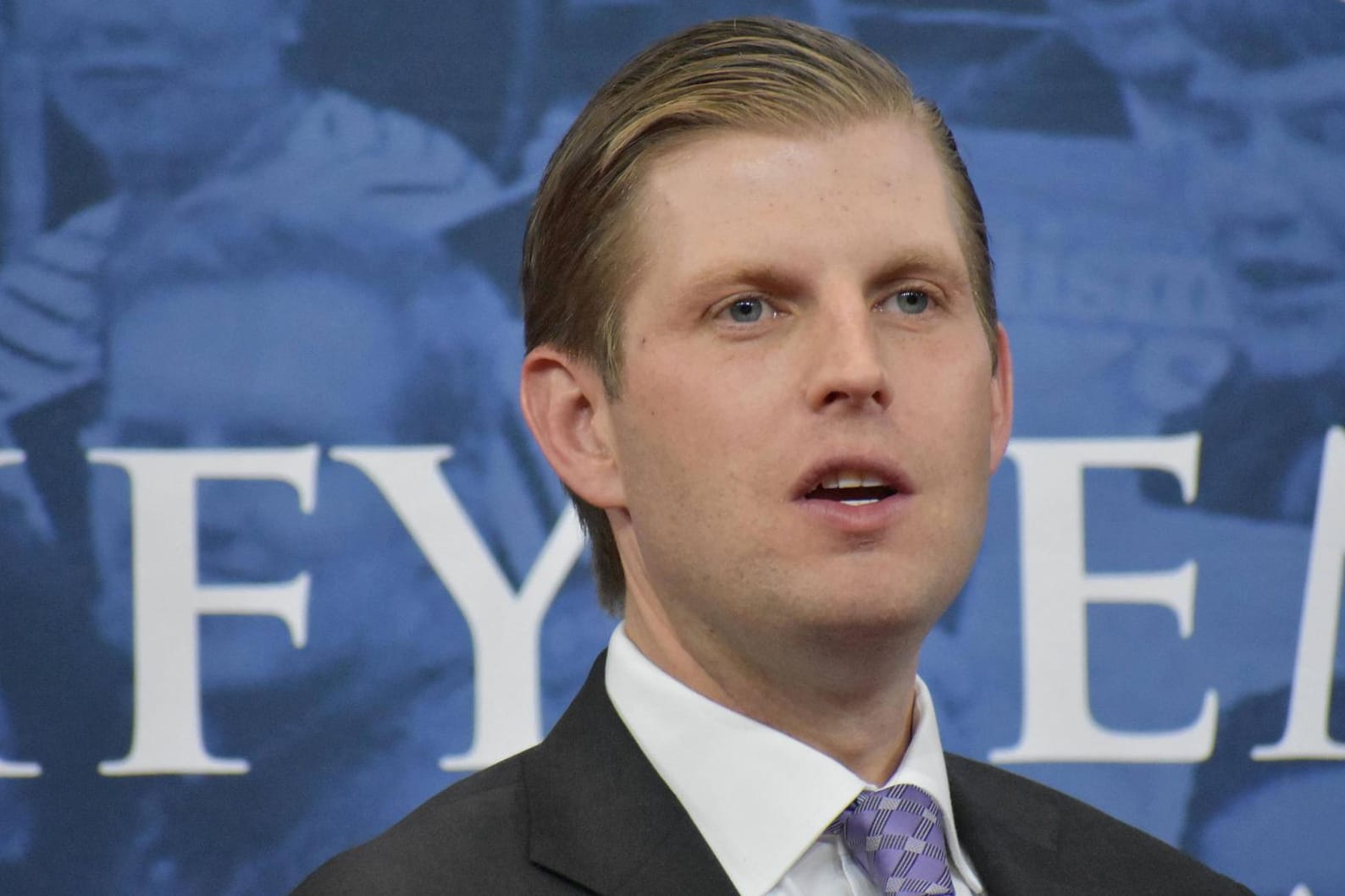 Eric Trump: Der Sohn des US-Präsidenten wurde in einem Restaurant angespuckt.