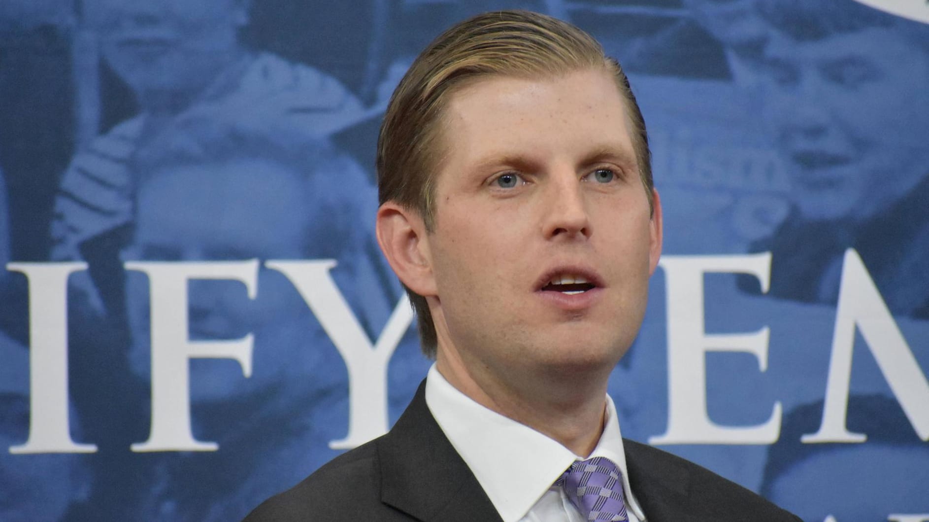 Eric Trump: Der Sohn des US-Präsidenten wurde in einem Restaurant angespuckt.