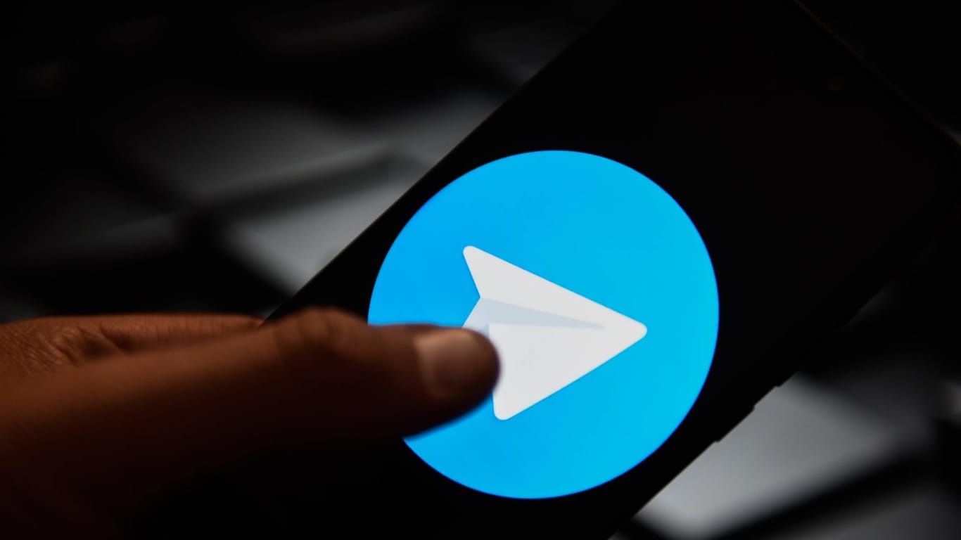 Das Telegramm-Logo: Nutzer des Messengers können jetzt auch mit Usern in der Umgebung chatten.