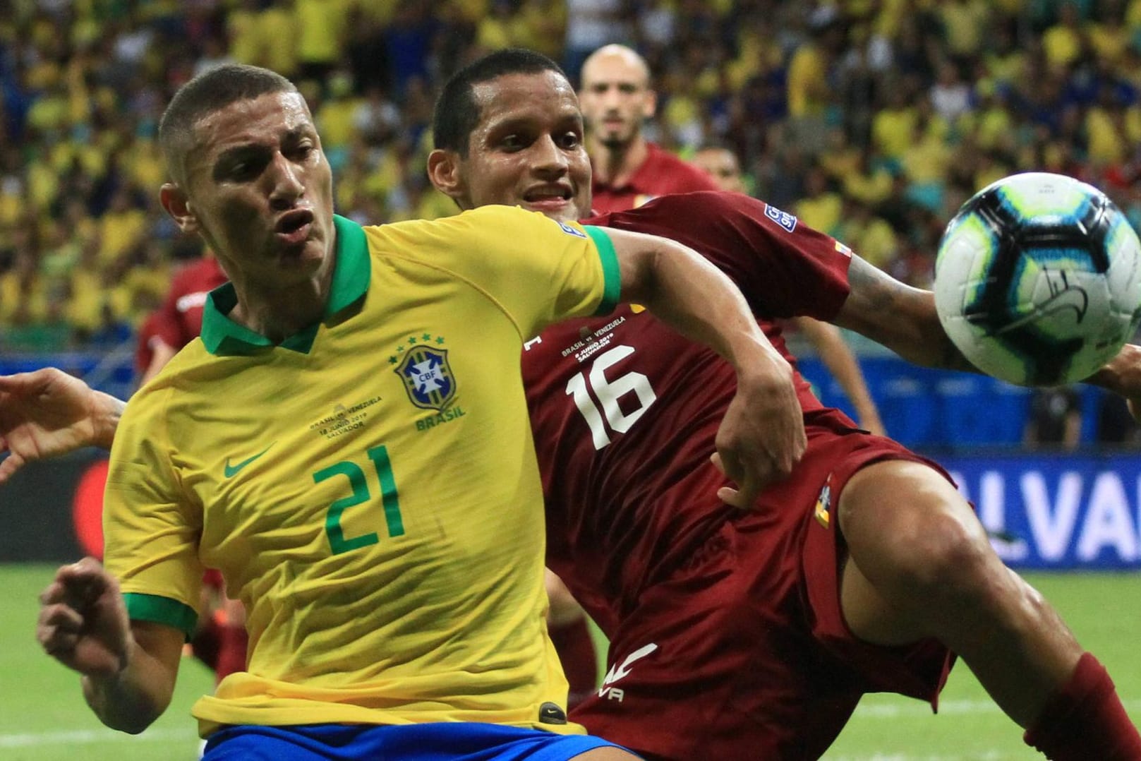 Richarlison: Der brasilianische Stürmer hat sich mit Mumps angesteckt.