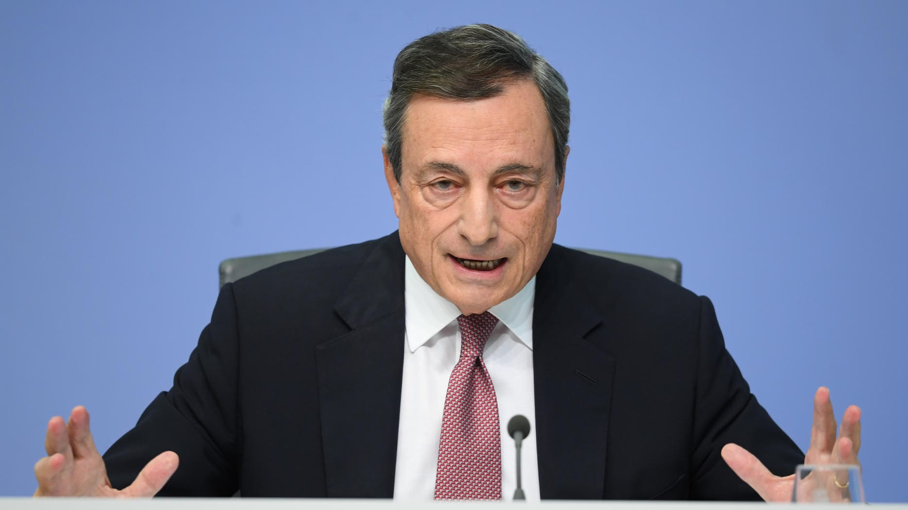 Mario Draghi: Er bleibt bis November 2019 der Präsident der Europäischen Zentralbank.