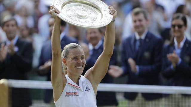 Titelverteidigerin in Wimbledon: Angelique Kerber.