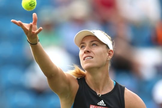 Zog in Eastbourne kampflos ins Finale ein: Angelique Kerber.