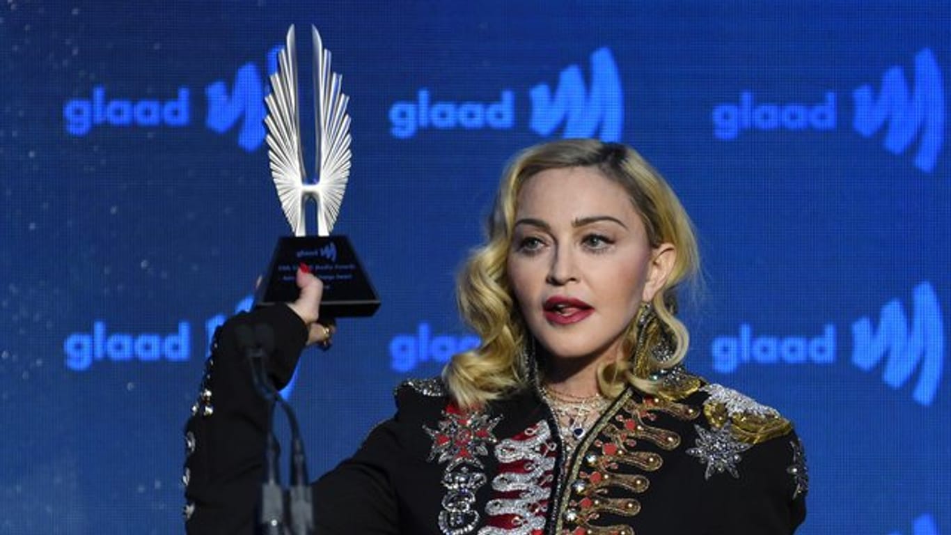 Madonna bei den Advocate for Change Awards in New York.