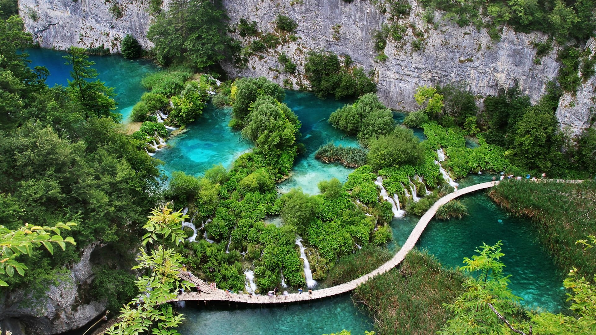 Plitvicer Seen: Baden ist im gesamten Nationalpark verboten.