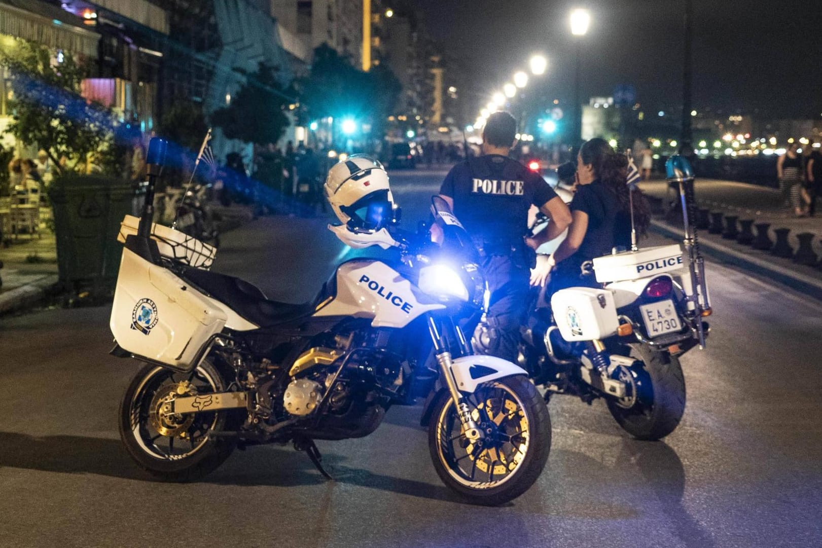 Polizei in Thessaloniki: Ein Schleuser wollte 13 Migranten in einem falschen Krankenwagen über die Grenze bringen. (Archivbild)