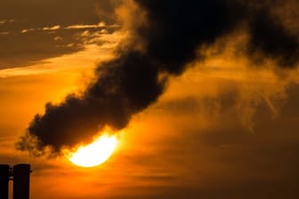 Qualmende Schornsteine: Die Grünen schlagen vor, für Verkehr und den Wärmebereich die Energiesteuern auf Benzin, Diesel, Kerosin, Heizöl, Heizkohle und Heizgas um einen CO2-Aufschlag zu erhöhen.