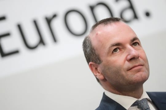 Manfred Weber Ende Mai nach Bekanntgabe der Ergebnisse der Europawahl.
