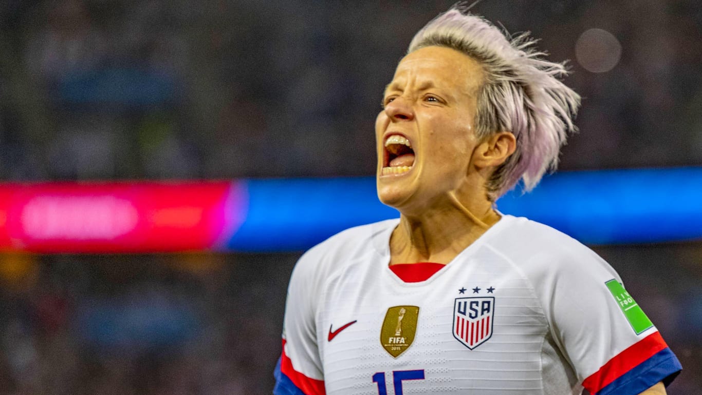 Erzielte zwei Tore gegen Frankreich: US-Amerikanerin Megan Rapinoe.