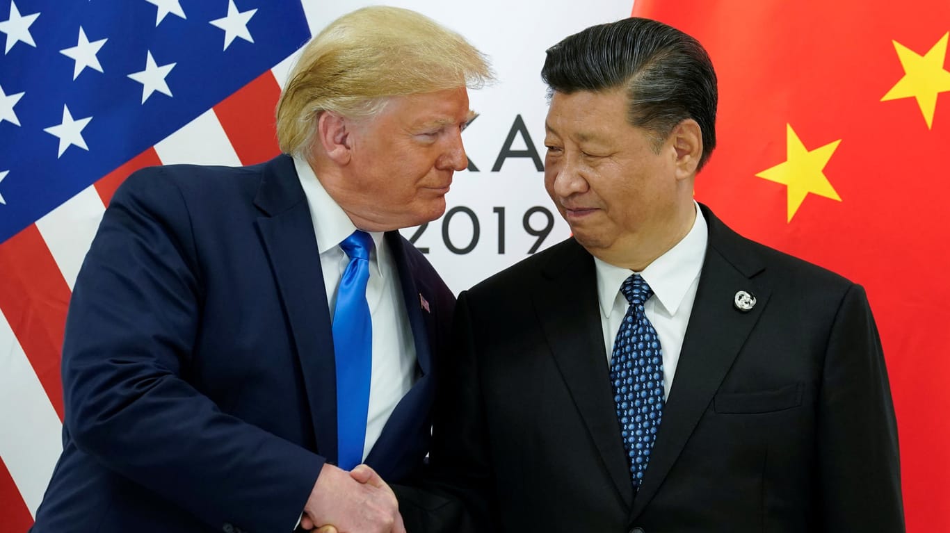 US-Präsident Donald Trump mit Chinas Präsident Xi Jinping auf dem G20-Gipfel: Kommen sich beide Länder im Handelsstreit näher?