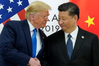 US-Präsident Donald Trump mit Chinas Präsident Xi Jinping auf dem G20-Gipfel: Kommen sich beide Länder im Handelsstreit näher?