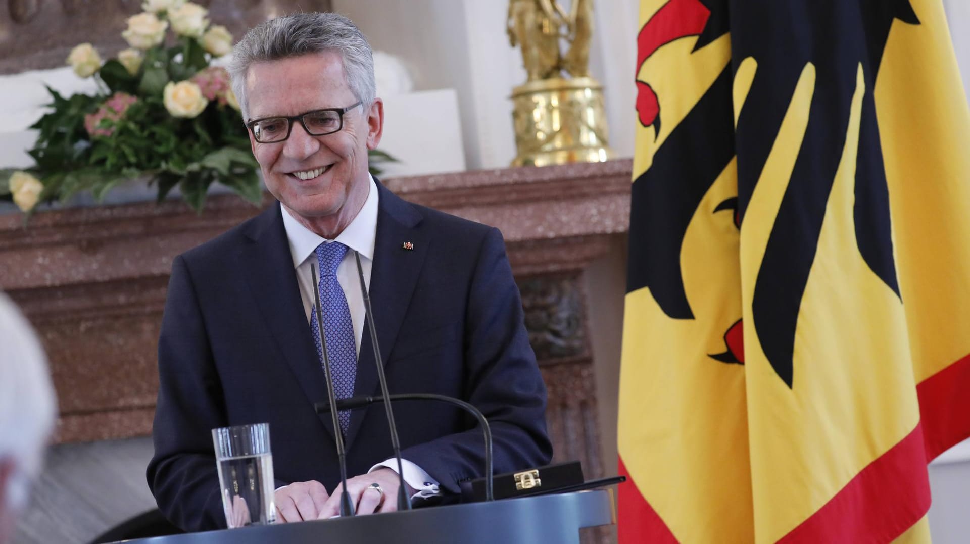 Thomas de Maiziere: Der frühere Innenminister hat offenbar keine Ambitionen auf die Führung des Deutschen Fußball-Bunds.