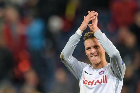 Hat sich bei der U21-EM den rechten Außenknöchel gebrochen: Hannes Wolf im Trikot von RB Salzburg.