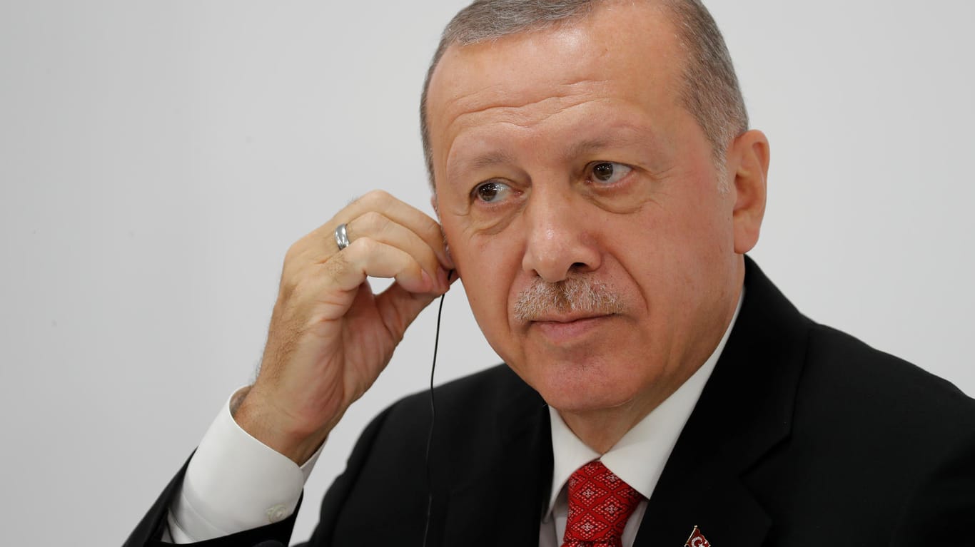 Recep Tayyip Erdogan in Osaka auf dem G20-Gipfel: Der türkische Präsident geht davon aus, dass die Waffenlieferungen pünktlich eintreffen werden.