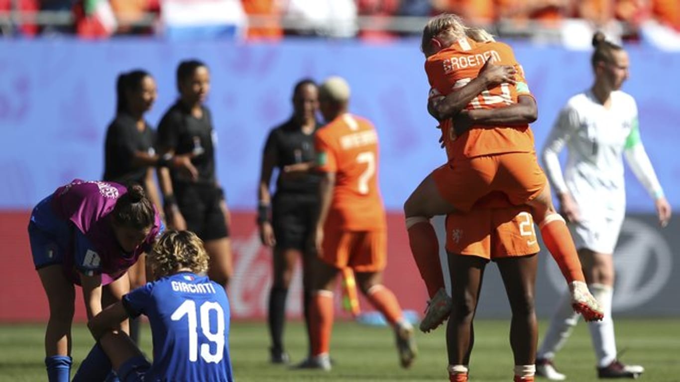 Die Niederländerinnen stehen erstmals in einem WM-Halbfinale.