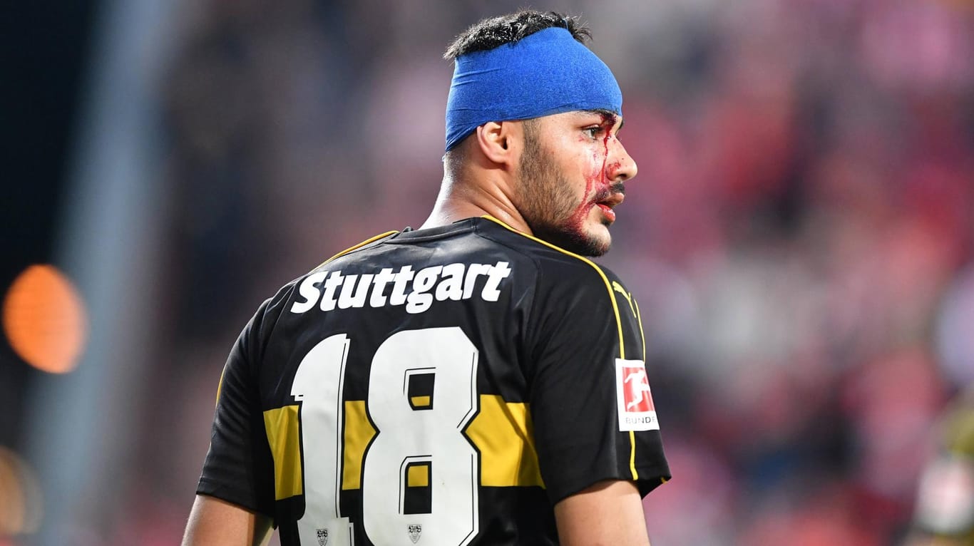 Ozan Kabak: Auch mit Kopfverletzungen stemmte er sich noch gegen den Abstieg des VfB Stuttgart.