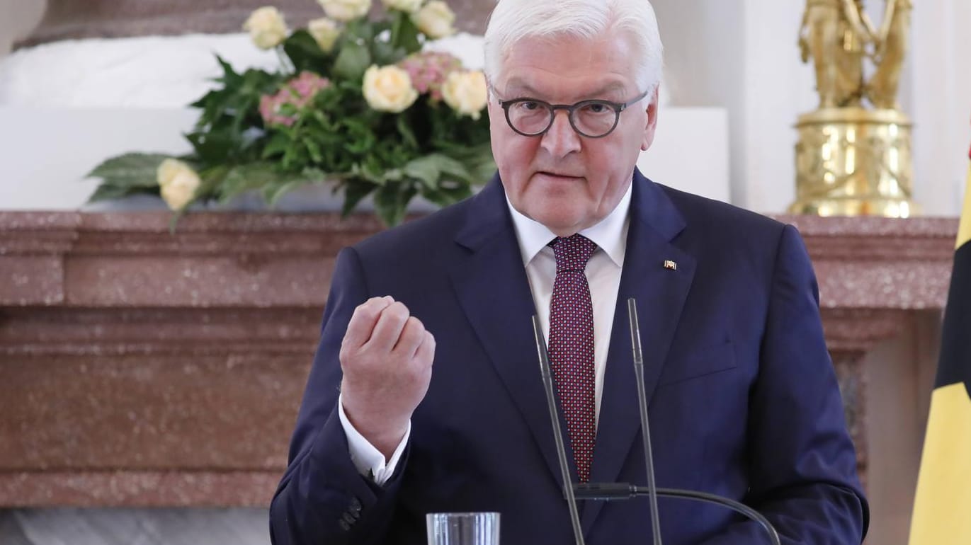 Frank-Walter Steinmeier: Der Bundespräsident erwartet von einem Land wie Italien einen anderen Umgang mit der Situation um die "Sea Watch 3".