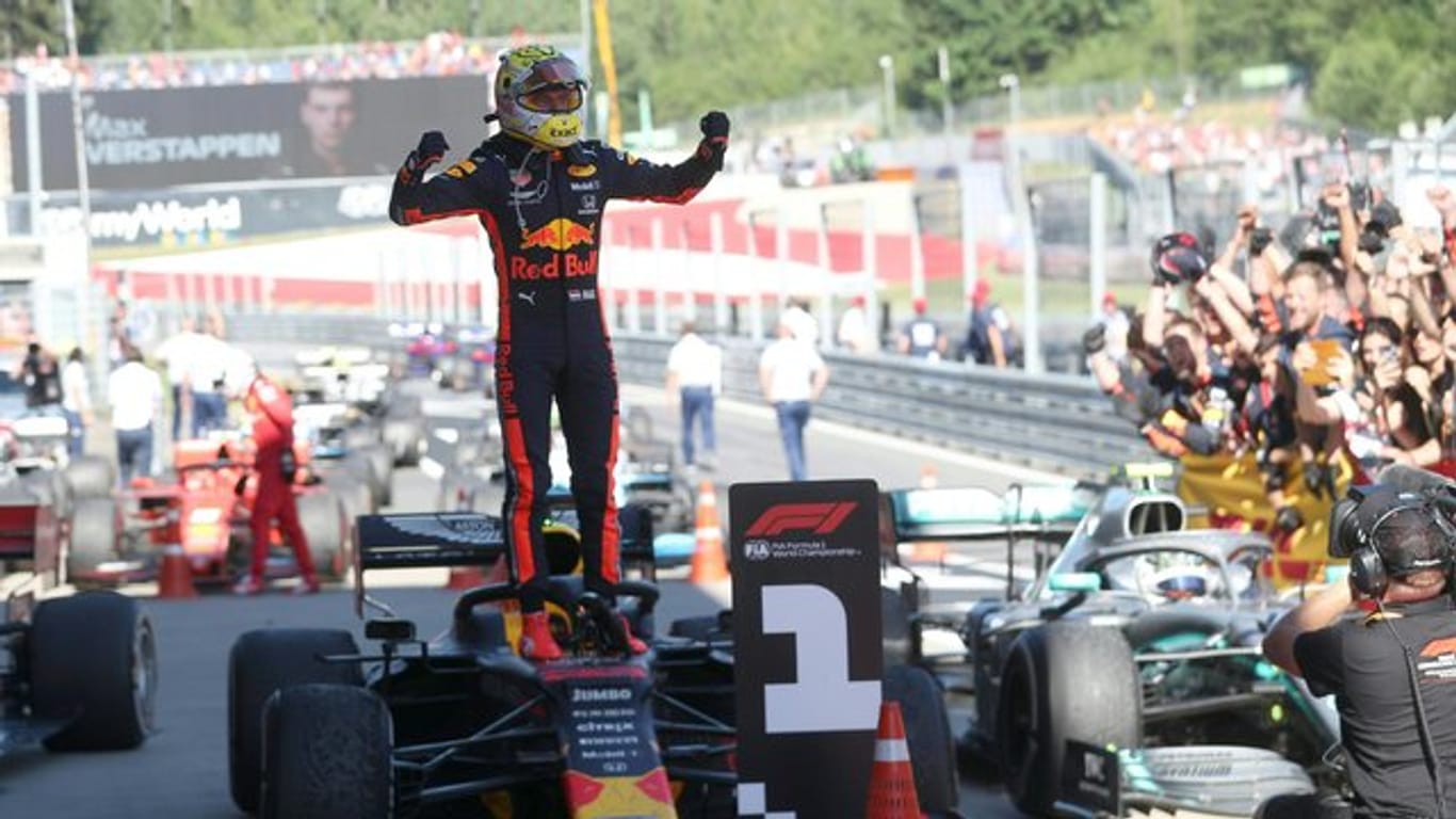 Max Verstappen hat das Formel-1-Rennen von Österreich gewonnen.