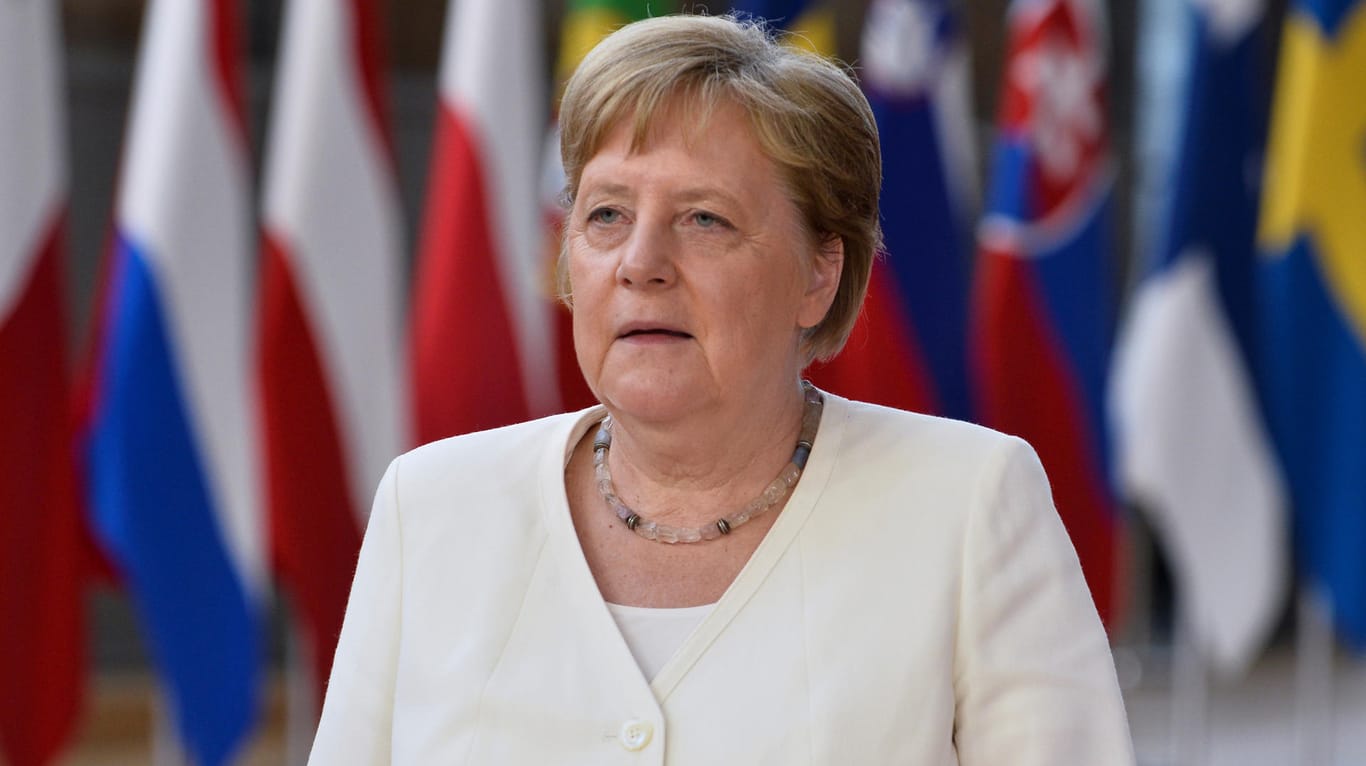Angela Merkel: Die deutsche Kanzlerin geht offenbar nicht mehr davon aus, dass der EVP-Kandidat Weber neuer Kommissionschef wird.