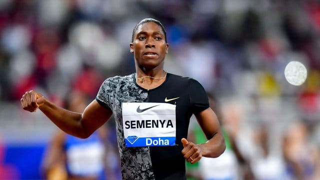 Caster Semenya hat das 800-Meter-Rennen in Stanford gewonnen.