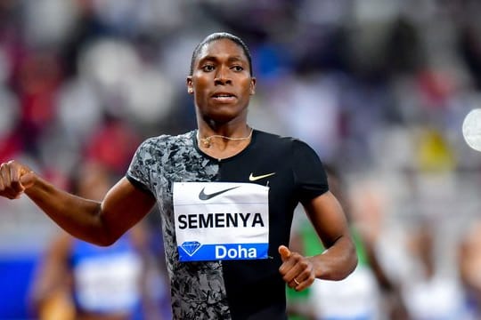 Caster Semenya hat das 800-Meter-Rennen in Stanford gewonnen.