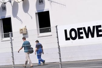 Fernsehhersteller Loewe: Der Großteil der über 400 Mitarbeiter des Unternehmens ist ab Montag freigestellt.