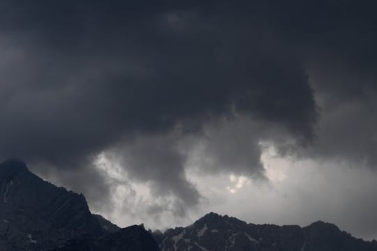 Sommergewitter in den Bergen