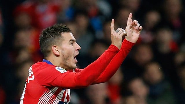 Arbeitet nach seiner Operation am rechten Knie in München an seinem Comeback: Lucas Hernández. Arbeitet nach seiner Operation am rechten Knie in München an seinem Comeback: Lucas Hernández.