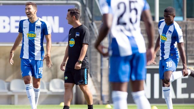 Der neue Hertha-Trainer Ante Covic (M. Der neue Hertha-Trainer Ante Covic (M.