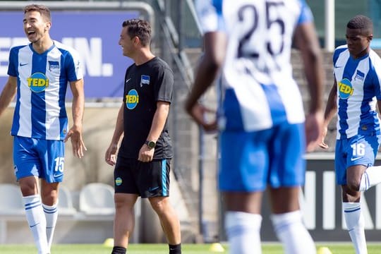 Der neue Hertha-Trainer Ante Covic (M.