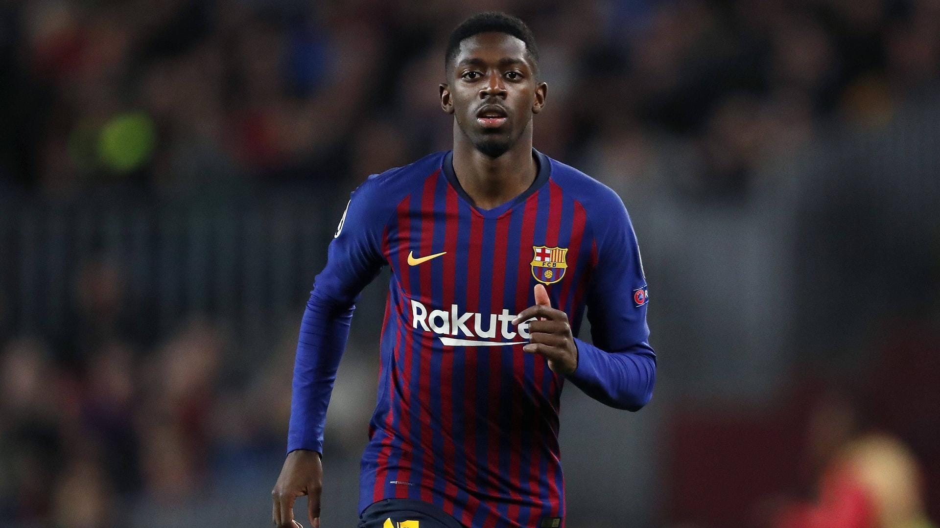 Ousmane Dembélé im Barcelona-Trikot: Zuvor spielte er von 2016 bis 2017 bei Borussia Dortmund.