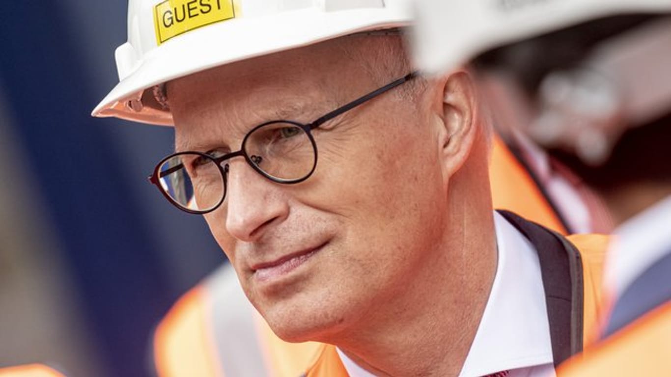 Spricht sich gegen Mietendeckel aus: Hamburgs Bürgermeister Peter Tschentscher.