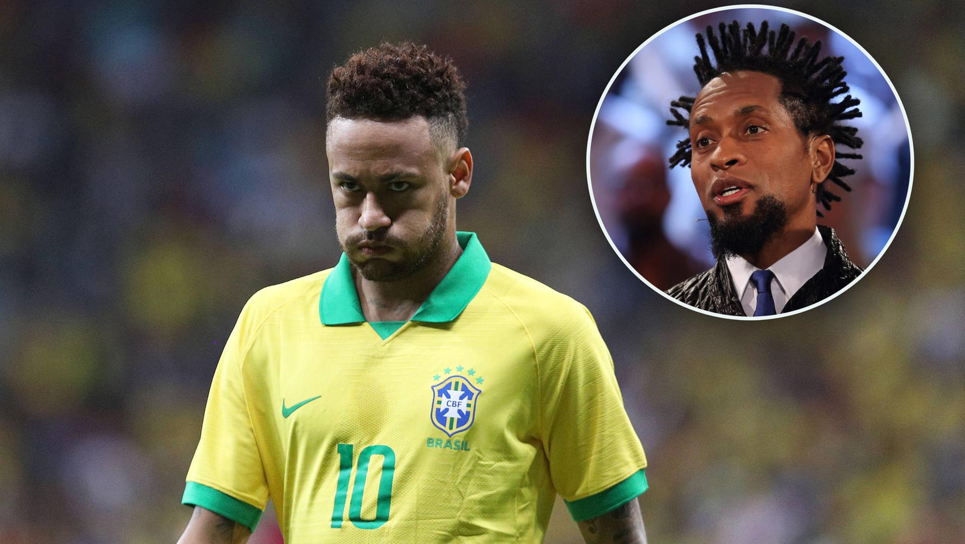 Klare Worte: Zé Roberto (r.) hat über die Karriere von Neymar gesprochen.