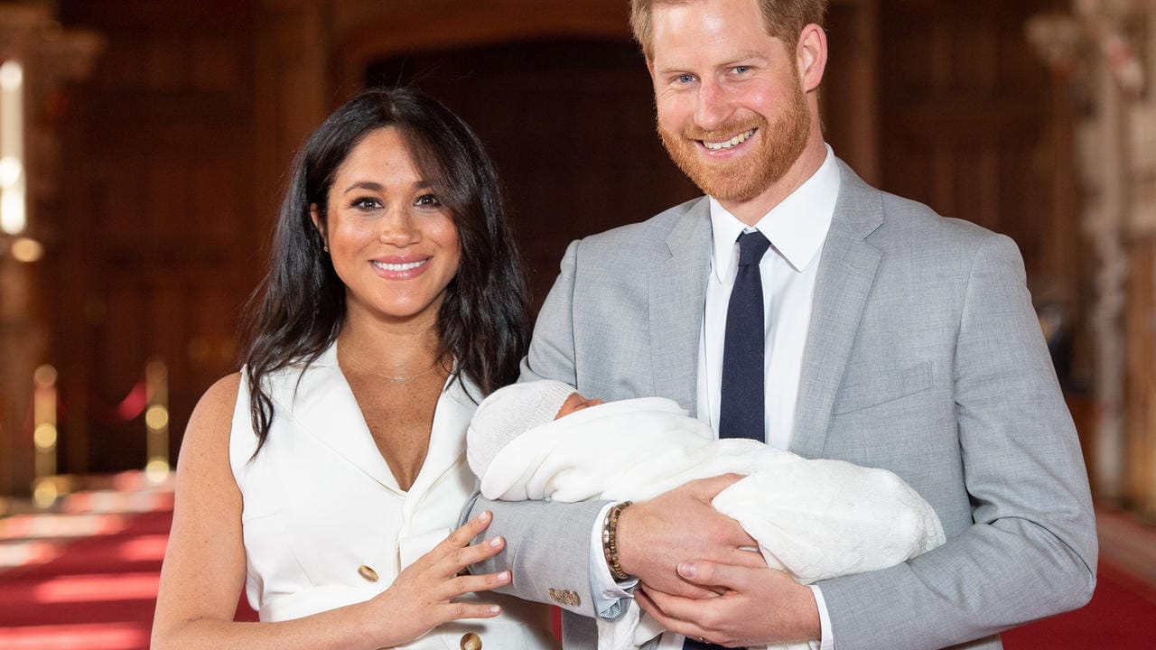 Prinz Harry und Herzogin Meghan: Baby Archie wird am Wochenende getauft.