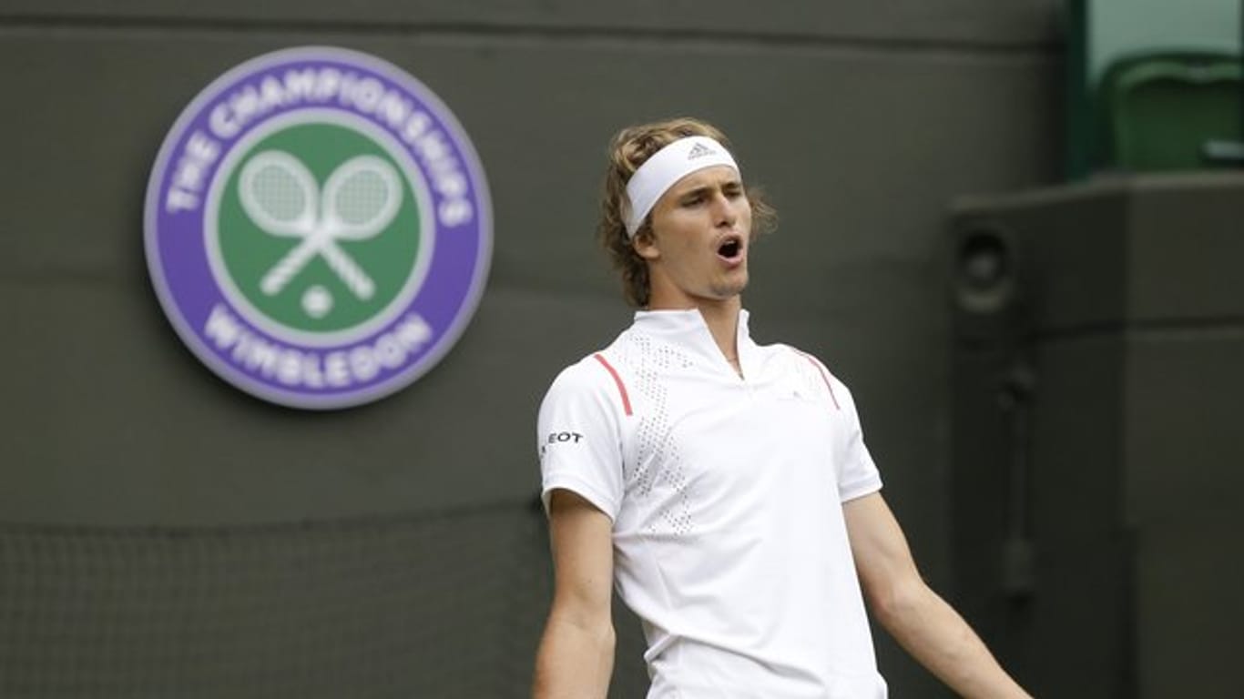 Will nach seinem Erstrunden-Desaster in Wimbledon einmal komplett abtauchen: Alexander Zverev.