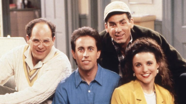 "Seinfeld": Gleich seine erste, nach ihm benannte Sitcom machte Jerry Seinfeld in den 90ern berühmt.