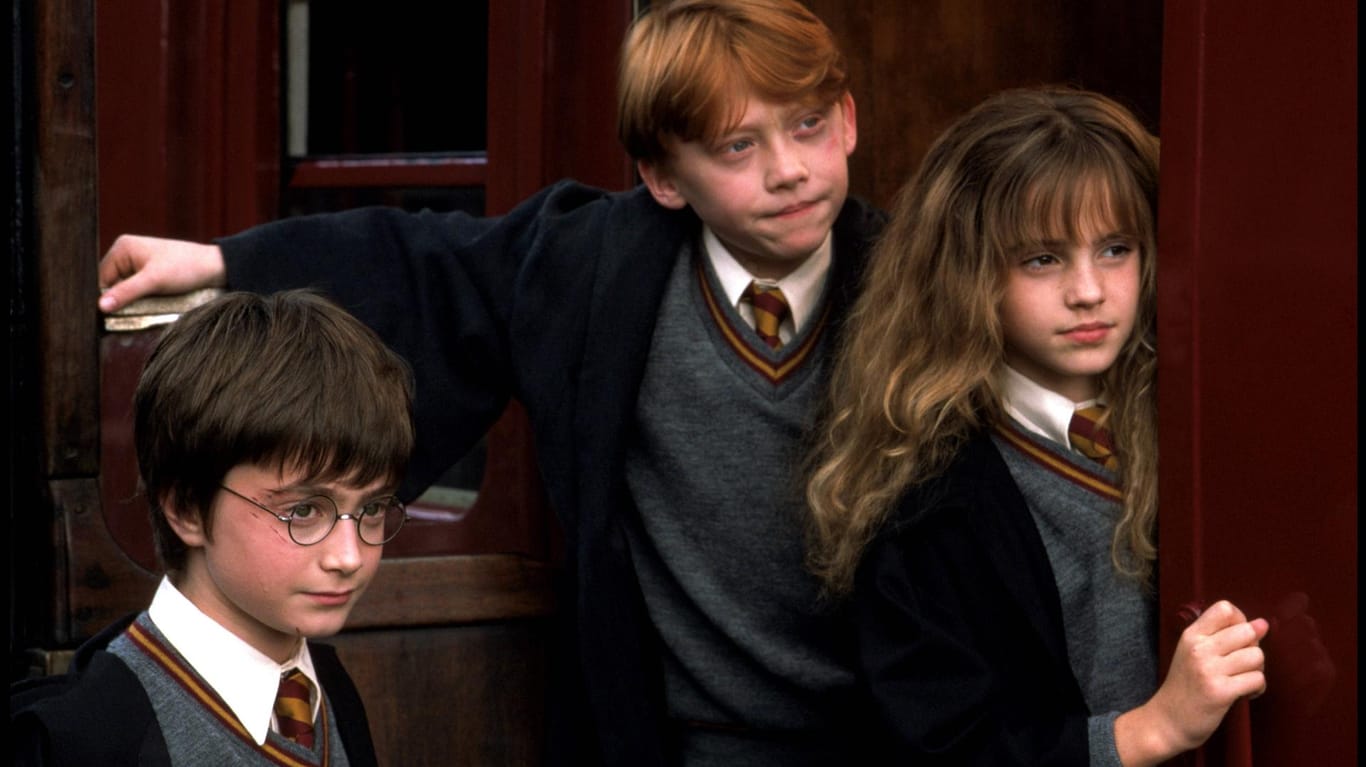 Die Stars aus "Harry Potter": Daniel Radcliffe, Rupert Grint und Emma Watson.