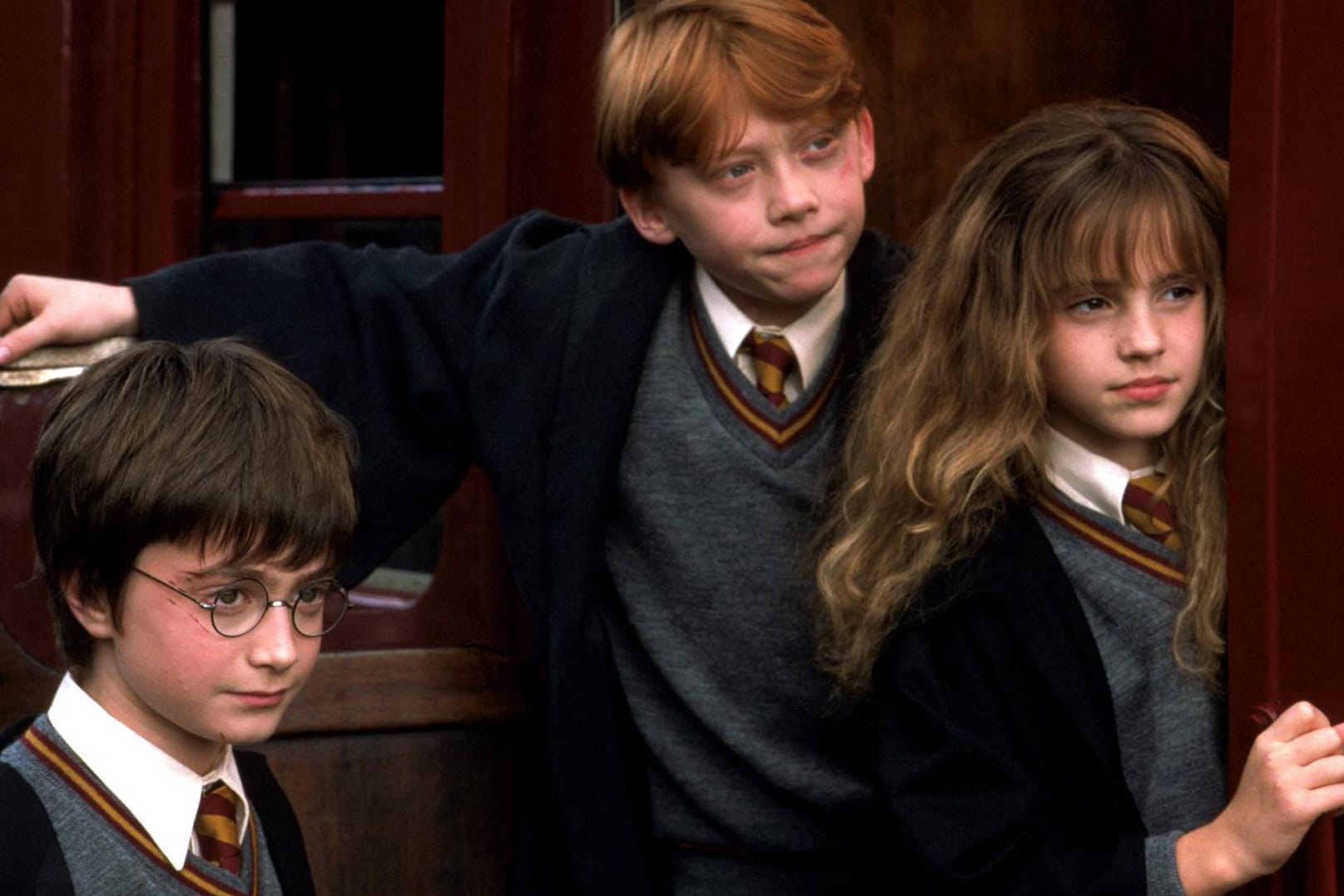 Die Stars aus "Harry Potter": Daniel Radcliffe, Rupert Grint und Emma Watson.