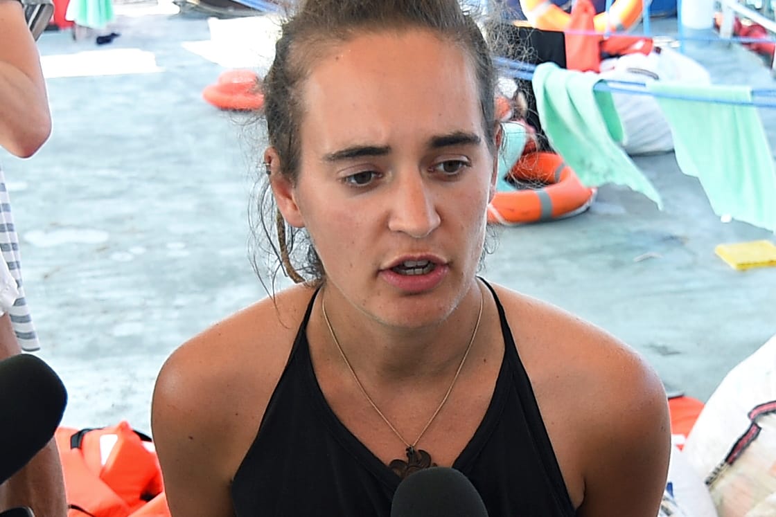 Carola Rackete: Die Kapitänin der "Sea-Watch 3" ist frei.
