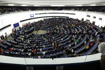 Das Europaparlament: Es regt sich Widerstand gegen das Personaltableau, das die Staats- und Regierungschefs ausgehandelt haben.