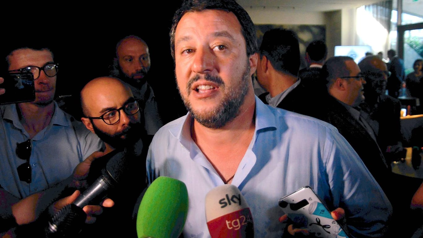 Matteo Salvini: Der extrem rechte Innenminister Italiens will die Justiz umkrempeln.