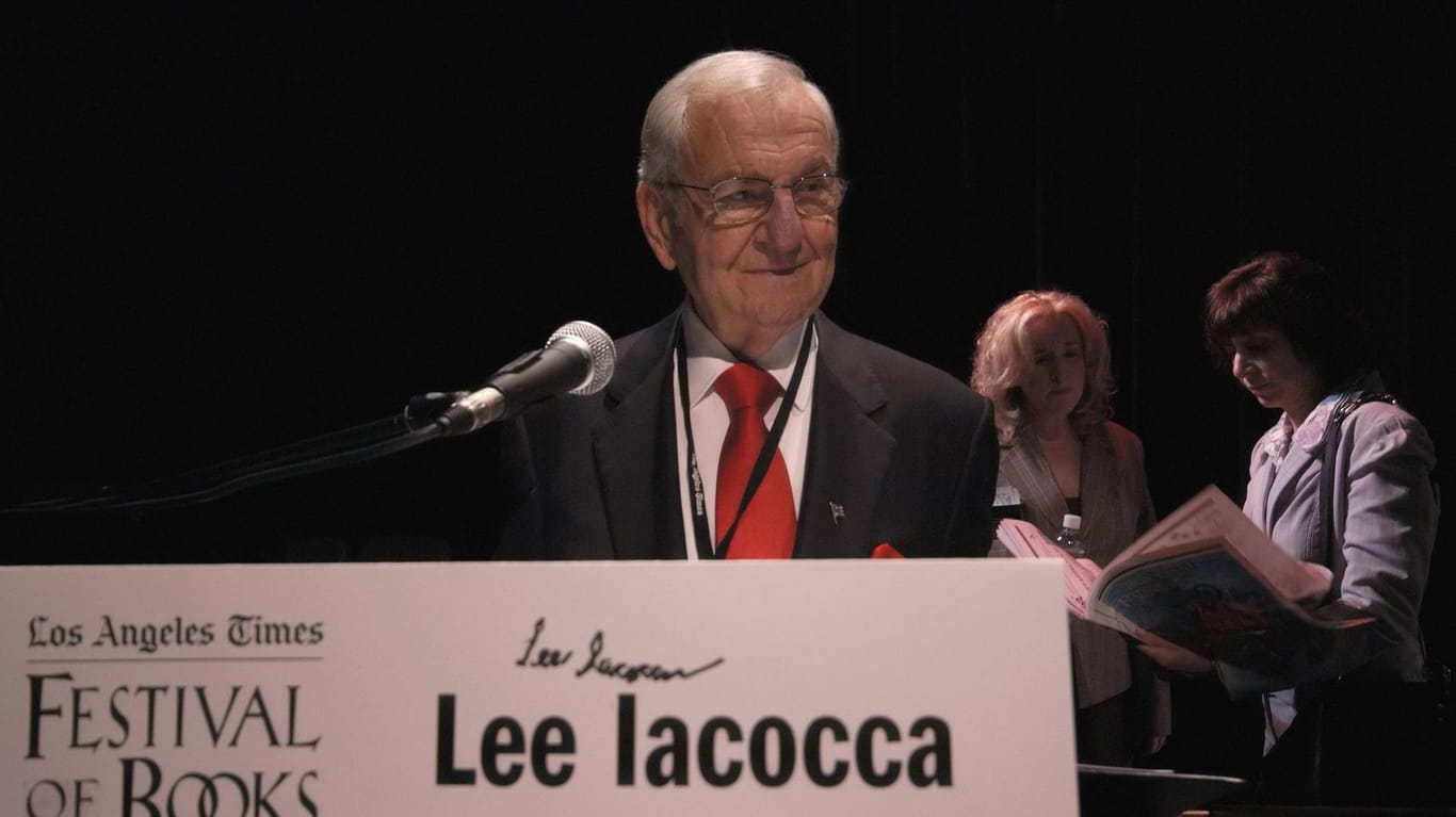 Lee Iacocca: Der Manager war im Alter von nur 36 Jahren bereits zum Vizepräsidenten von Ford aufgestiegen.