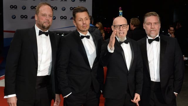 Die Fantastischen Vier bei der Preisverleihung "GQ Männer des Jahres" 2015 in Berlin. Die Fantastischen Vier bei der Preisverleihung "GQ Männer des Jahres" 2015 in Berlin.