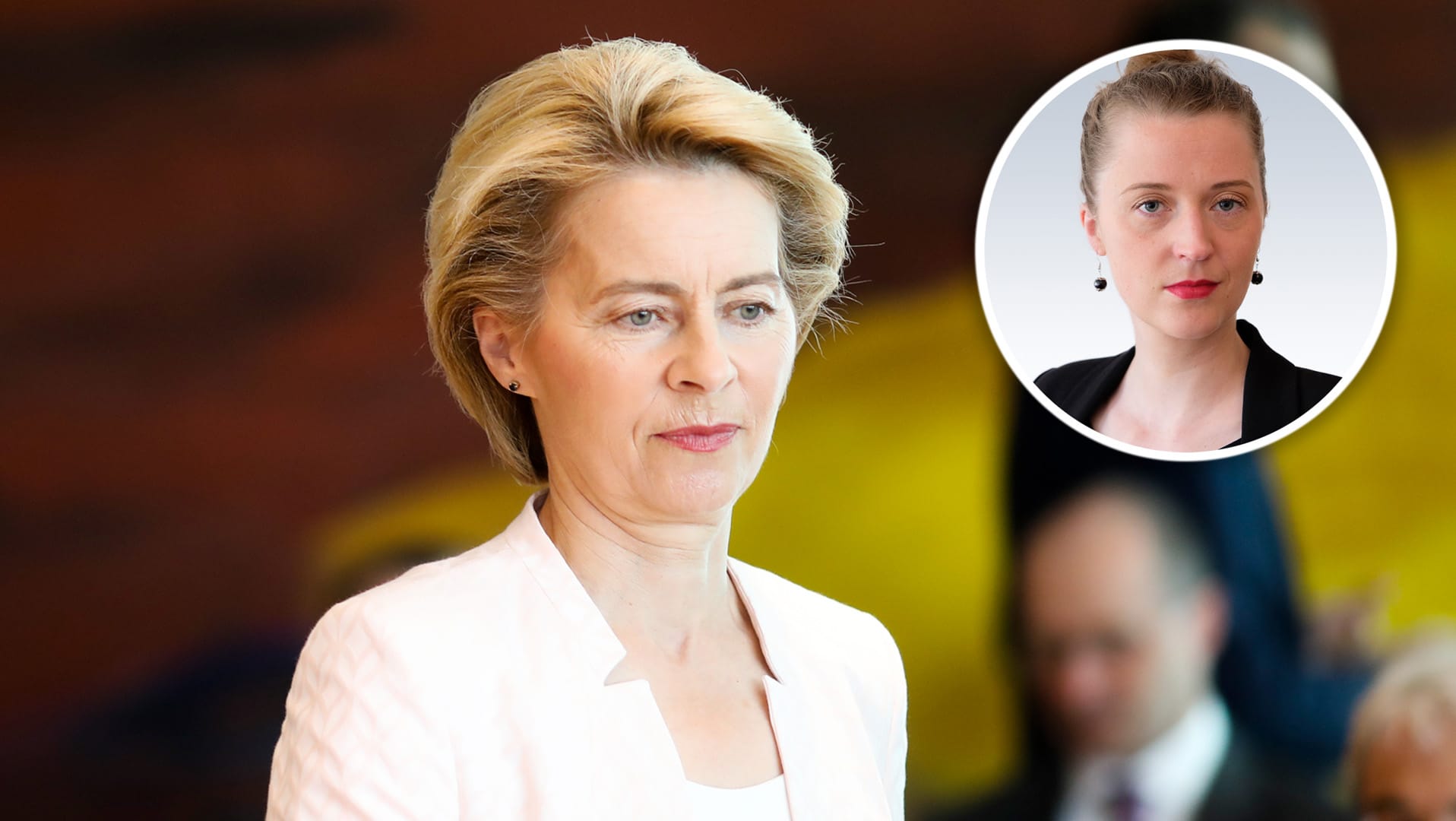 Noch-Verteidigungsministerin Ursula von der Leyen am Mittwoch in Berlin.