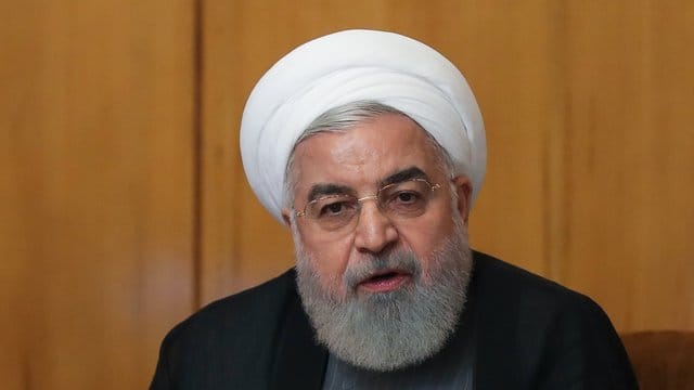 "Wir waren und sind dem Atomdeal hundertprozentig verpflichtet": Hassan Ruhani. "Wir waren und sind dem Atomdeal hundertprozentig verpflichtet": Hassan Ruhani.