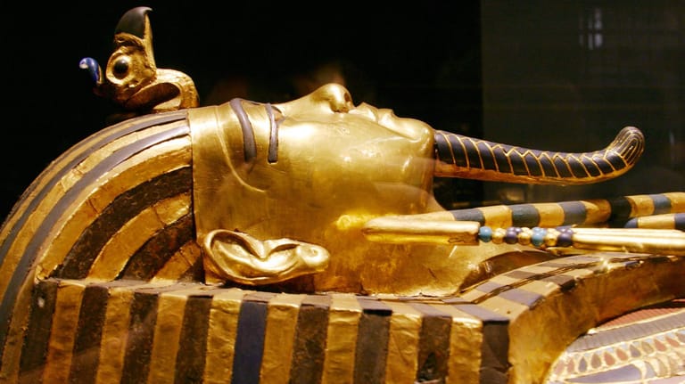 Sarkophag des Tutanchamun: Das Grab des Pharao wurde 1922 von Howard Carter geöffnet.