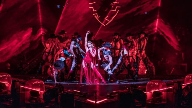 Helene Fischer im Hamburger Volksparkstadion.